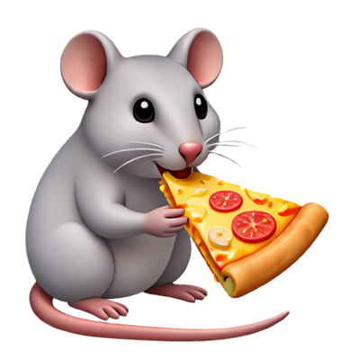 Pizza Rat, the NYC Rat Index mascot